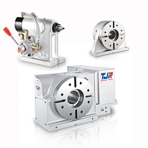 新的转盘4轴cnc AR-210B第四轴工作台与尾座cnc 4轴cnc旋转台，带强大的气动制动器 - Product Image 6