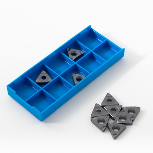 Inserto de carburo de tungsteno CNC personalizable Herramienta de torneado de rosca en forma de triángulo Herramientas de corte de rendimiento óptimo con soporte OEM - Product Image 3