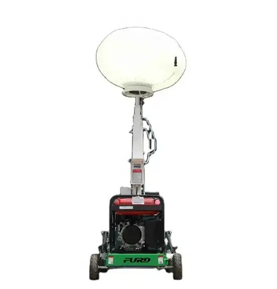 Lampu bola anti silau, lampu bola darurat portabel 1000w * 2