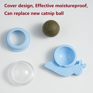 2022 New Arrival <strong>Cats</strong> Rotatable <strong>Catnip</strong> Ball <strong>Catnip</strong> Wall Lick Treat Toys for <strong>Cats</strong> <strong>Cat</strong> Mint Ball - Product Image 3