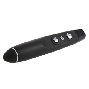 Tragbarer drahtloser PPT Presenter Laserpointer mit rotem Laserpointer Pen RF-Fernbedienung USB Powerpoint PPT Präsentation spunkt