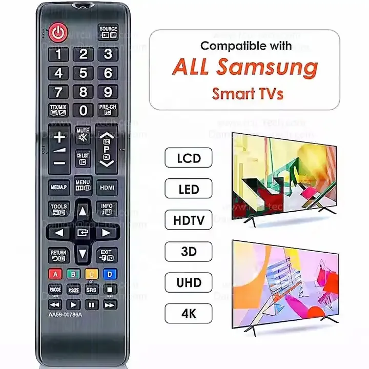 Mando a distancia universal inteligente RCU, mando a distancia compatible con Samsung TV, 2, 2, 2, 2, 2, 2, 3, 2, 2, 2, 2, 3, 2