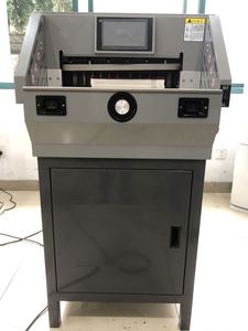 E490T Electric Programmable Paper <strong>Cutter</strong> Machine High Efficiency Paper Trimmer - Product Image 3