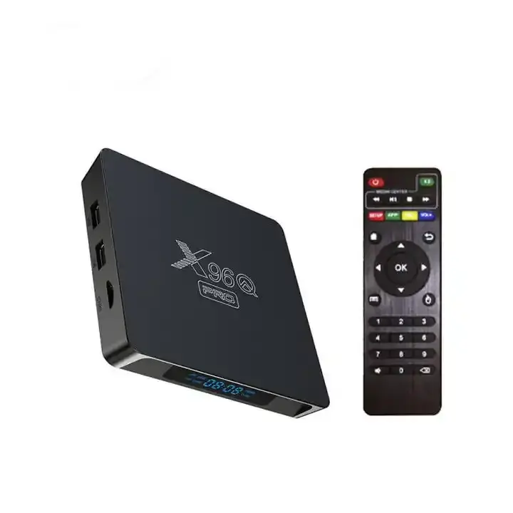 Plus Android Ott TV Box Hersteller Großhandel OEM benutzerdefinierte 5G OTA Update Tvbox X96Q PRO Android Smart TV Box 17 Bestellungen
