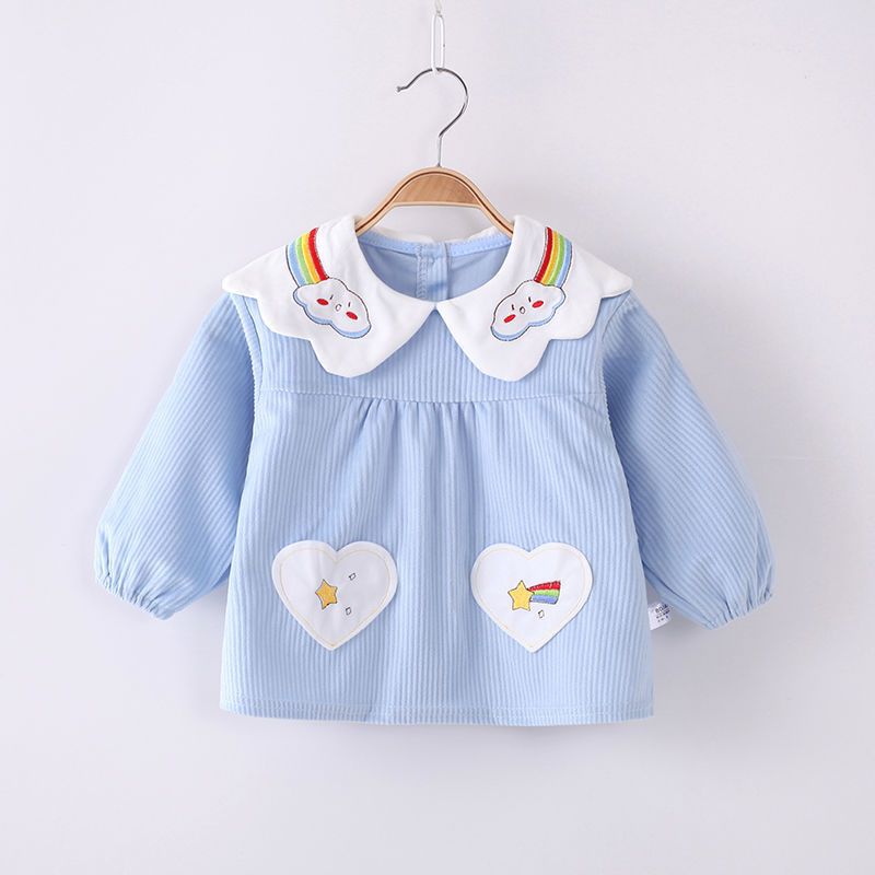 Smock-bleu nuage