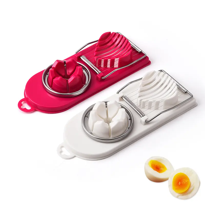 Кухонные инструменты, Высококачественная многофункциональная ломтерезка для фруктов, овощей, яиц, Ломтерезка для яиц с проводами из нержавеющей стали