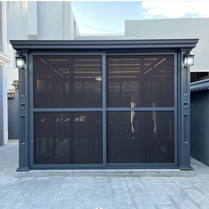 ستائر عريضة من الألومنيوم للاستعمال الخارجي مع سحاب آلي ستائر بسحّاب دوارة - Product Image 6