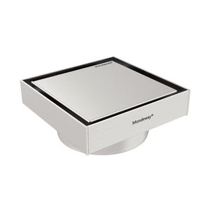 โมเดิร์นสีดำสีเทา slivery อุปกรณ์อาบน้ำในห้องน้ำทองเหลือง<span class=keywords><strong>4</strong></span>นิ้วป้องกันกลิ่น304 SUS 316สแตนเลสท่อระบายน้ำ - Product Image 4