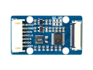 1,51 Zoll transparente OLED transparente Modlue 128x64 SPI I2C hellblaue Farbdisplay kommt mit Beispielen Raspberry Pi Arduino