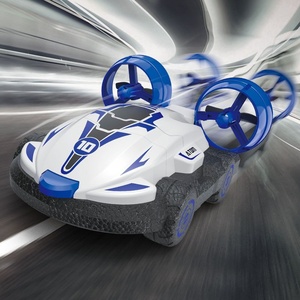 高速スリーインワンリモコンホバークラフト高速ドローンボートドリフトカーエキスパート金属高速充電RCモデル屋外プレイ用 - Product Image 1