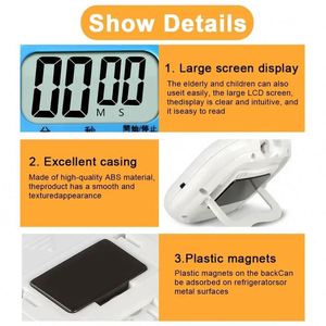 Multifunzione digitale digitale orologio da cucina ad alta voce allarme Display a LED per la cottura doccia cottura strumenti di cronometro gadget - Product Image 4