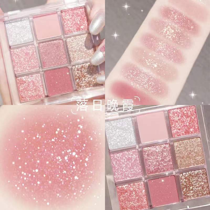 Transparente nueve colores 01 # Rosa placa