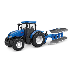 2.4GHZ 6CH 1/24 Scale <strong>Model</strong> Radio Control Toy Metal Rotavator Trailer DIY Mini Tractor <strong>RC</strong> for Kids - Product Image 2
