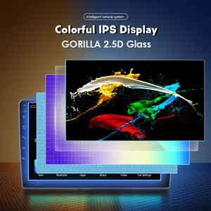 9 inç dokunmatik ekran oyuncular 2 Din Android 2 + 32GB Carplay araba radyo WIFI BT DSP monitör ters kamera ile DVD OYNATICI - Product Image 6