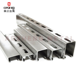 Nhà Máy bán hàng thép mạ kẽm kênh với Bolt U kênh C kênh đường sắt cho đá cẩm thạch Granite sửa chữa chân đế - Product Image 5