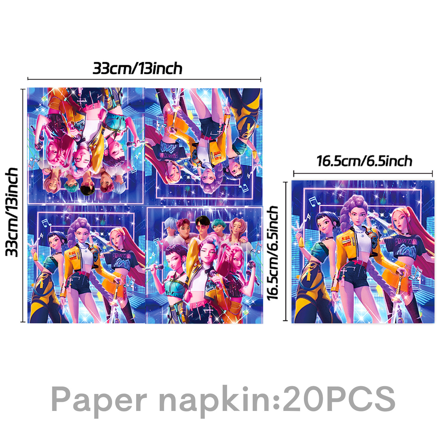 20 serviettes
