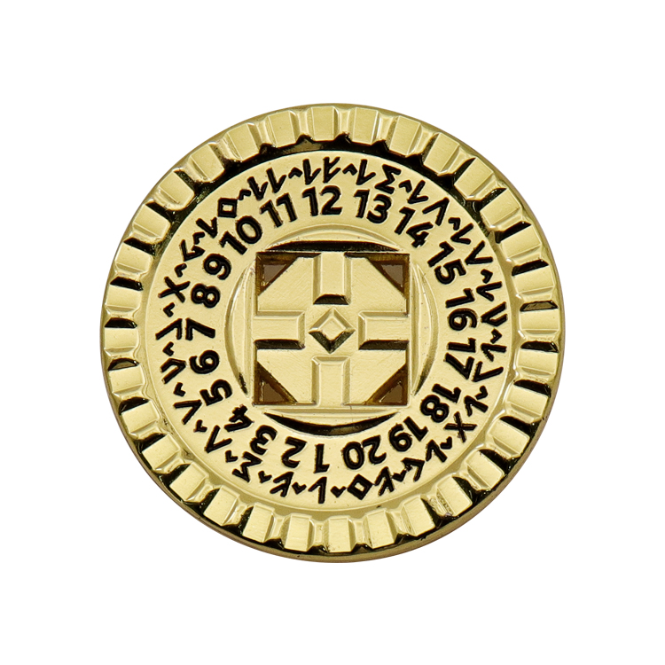 engraving coin