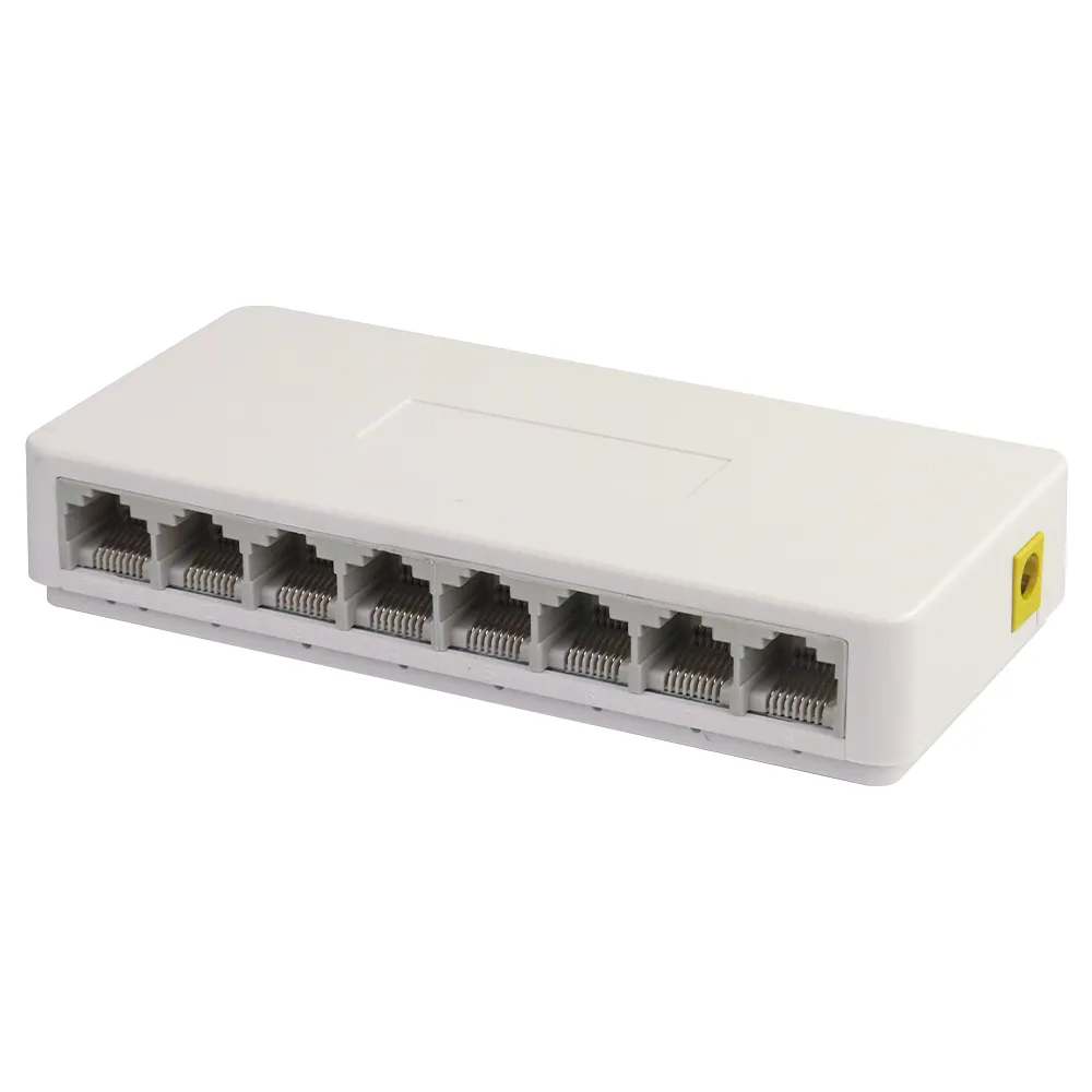 Switch di rete a basso consumo automatico 10/100Mbps Gigabit Ethernet 8 porte