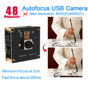 ELP 48 megapíxeles rápido enfoque automático escaneo HD PC Video Webcam 1080P 30fps 4K 8K 48MP Mini Cámara USB para Raspberry PI Jetson Nano - Product Image 3