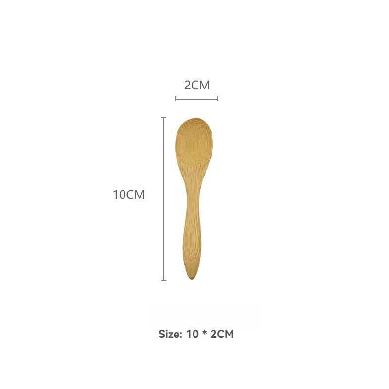 WY017 bamboo spoon 10 * 2cm