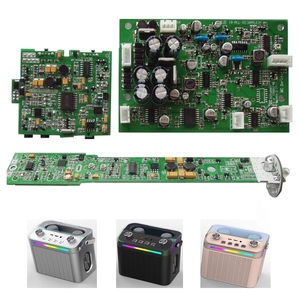 Diagrama de placa de circuito de altavoz Bluetooth con micrófono PCBA Placa de PCB de altavoz inalámbrico de sonido de alta calidad - Product Image 2