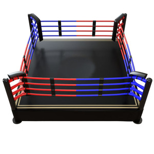 เสาแหวนมวยทรงสี่เหลี่ยมมีโครงเหล็กติดตั้งง่ายสำหรับการแข่งขัน - Product Image 4
