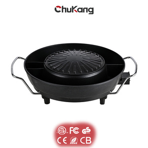 Chukang חם למכור shabu-shabu-shabu ברביקיו חשמלי בית גריל חם סיר <span class=keywords><strong>1300</strong></span> וואט