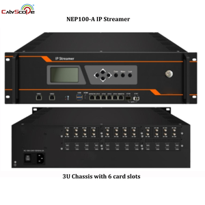 NEP-100A IP-Streamer IP-Gateway und IPTV-Server für die Protokoll konvertierung anwendung und IPTV-System anwendung - Product Image 4
