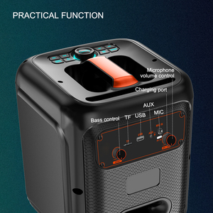<strong>2025</strong> New <strong>Bluetooth</strong> <strong>Speaker</strong> with RGB Lighting TF Card Playback <strong>Multi</strong>-<strong>Function</strong> Portable Soundbar for PC Streaming Outdoor Parties - Product Image 5