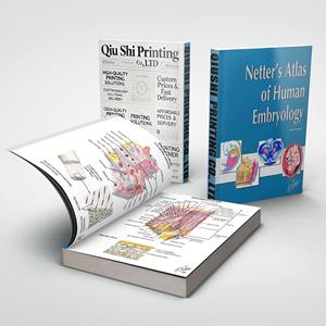 नेटर का मानव भ्रूण विज्ञान चिकित्सा पाठ्यपुस्तक मुद्रण छोटे मोक सीविंग बाध्यकारी - Product Image 2