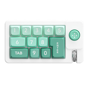 Mini Teclado mecánico K810, teclado con cable, 12 teclas, definición Macro, teclado personalizado, teclados numéricos RGB