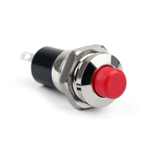 Mini-Druckknopf SPST Momentan-EIN-Schalter 10mm Kleiner selbstsicher nder Knopfsc halter - Product Image 2