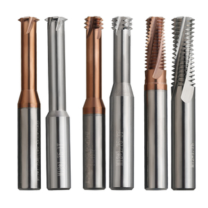 Nhà máy trực tiếp bán Độ chính xác cao Rắn <span class=keywords><strong>Carbide</strong></span> <span class=keywords><strong>CNC</strong></span> tooln chủ đề phay Cutter M6 * 1 M12 * 1 End Mill ODM & OEM hỗ trợ - Product Image 1