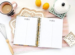 Libro de recetas en espiral para escribir tus propias recetas Un espacio en blanco Crea tu propio libro de cocina Organizador de diario Cuaderno Planificador de recetas personalizado - Product Image 3