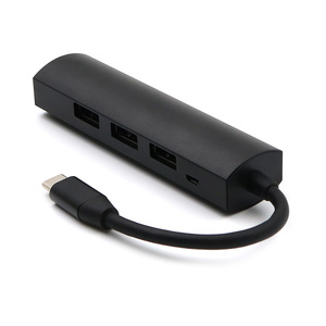 厂家直销型c usb集线器4端口USB 3.0适配器视频转换器，适用于笔记本电脑4 in 1 usb集线器 - Product Image 6