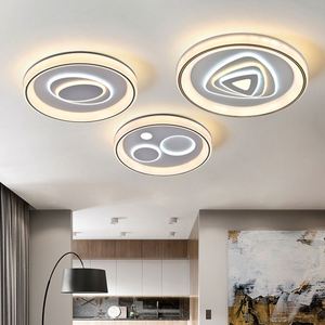 Hivies โคมไฟเพดาน LED 120W, อุปกรณ์อัจฉริยะทันสมัยพร้อมรีโมทควบคุมหรี่แสงได้2.4G - Product Image 2