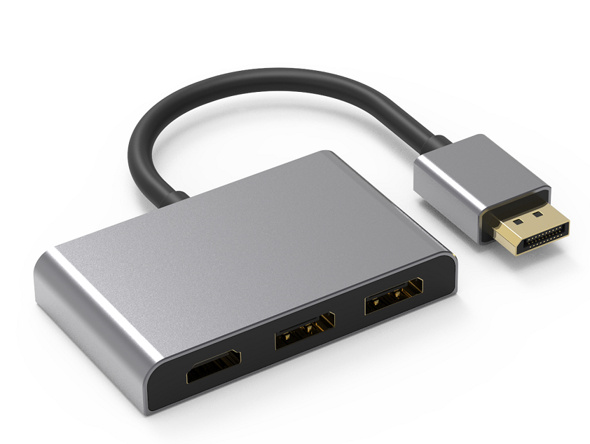 Gris DP vers 2*DP+HDMI