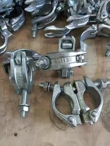 China Großhandel Gerüst Q235 Stahl Dreh kupplung Bolzen Schalung Federn Klemme Leiter Teile Gerüst Balken klemmen Großhandel