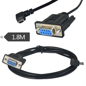 D-SUB DB9コネクタからミニUSB5pオスデータワイヤDB9ピンからミニUSB5ピンアダプタケーブル
