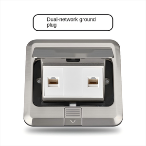 Floor Socket With Grounding With 2 USB Port 16A IP44 EU/US/<strong>UK</strong> Standard Pop up Power Socket Floor Recessed <strong>Mounted</strong> ABS Plastic - Product Image 1