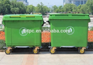 Çin'de yapılan 660 litre çöp tenekesi oluklu plastik geri dönüşüm kutusu - Product Image 4