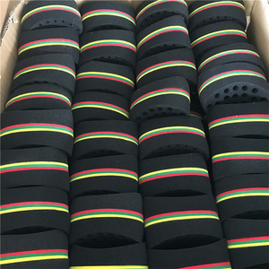 Tóc Bàn Chải Miếng Bọt Biển Twist Sóng Cắt Tóc Công Cụ Cho dreads Afro Locs Twist Curl Cuộn Dây Màu Đen - Product Image 4