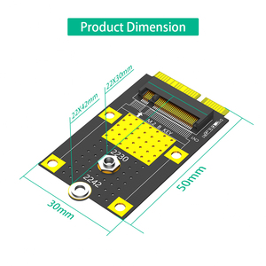 适用于NGFF M2 2230/2242固态硬盘B键SATA-适用于视窗XP/7/8/10 WinCE和Linux的总线转换器卡 - Product Image 4
