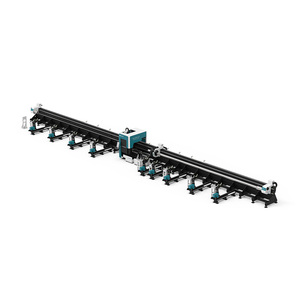 LXSHOW High Precision Aluminium Stainless Steel Pipe Four Chuck <strong>Auto</strong> <strong>Loading</strong> and <strong>Unloading</strong> Cutting <strong>Machine</strong> - Product Image 4