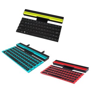 Laptop Accessories Portable Mini Folding <strong>BT</strong> Wireless <strong>Keyboard</strong> <strong>Foldable</strong> Wireless Keypad for Tablet Smartphone Iphone Laptop Ipad - Product Image 2