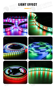 Assicurazione commerciale 12v Pixel WS2815 30Led 60Led 84Led 100Led 144Led Led 5050 digitale da sogno indirizzabile RGB striscia Led