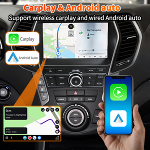 Autoradio für Hyundai Santa Fe 2013 2014 2016 2017 2018 Head Unit Multimedia IX45 Android Auto Screen Navigation Zubehör - Product Image 5