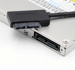 OEM Großhandel Super Speed USB 2.0 Laptop Optisches Laufwerk Adapter USB SATA Festplatte Datenkabel PVC Braid USB 3.0 Lager verfügbar - Product Image 6