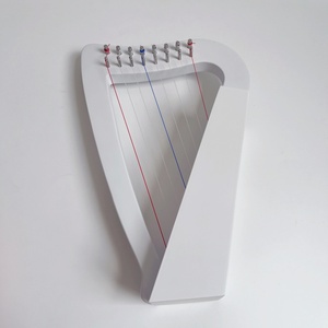 Mini lira arpa 8 corde corda di Nylon per principianti arpa stile classico strumento arpa con accordatura chiave