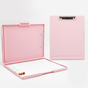 YUZMEI, contenedor de plástico A4, organizador de archivos, diseño transparente, caja de archivos de almacenamiento de documentos, estuches de proyectos portátiles de plástico A4 con asa - Product Image 1
